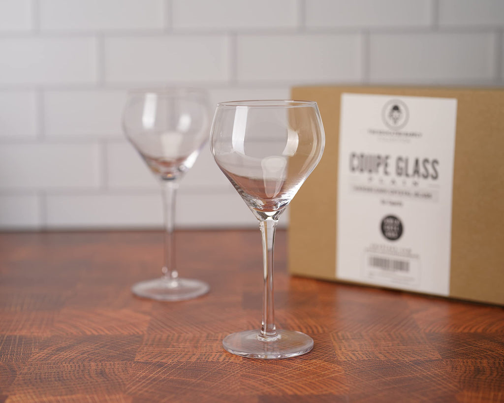 Handblown Coupe Cocktail Glass Set of 2 S918