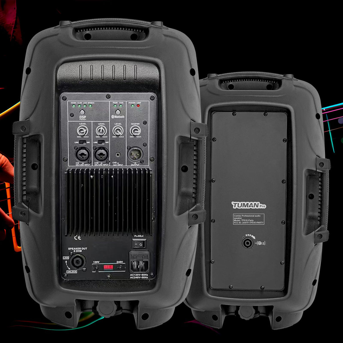 10 Inch 1200W PA Speaker System M447
