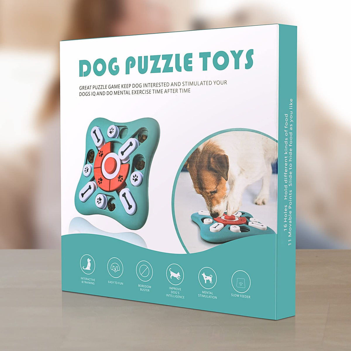 Dog Puzzle Treat Dispensing Toys W729554