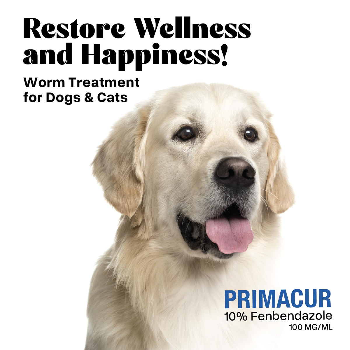Broad-Spectrum Oral Suspension 10% for Dogs and Cats 120ML/4.1oz Bacon Flavor S827013