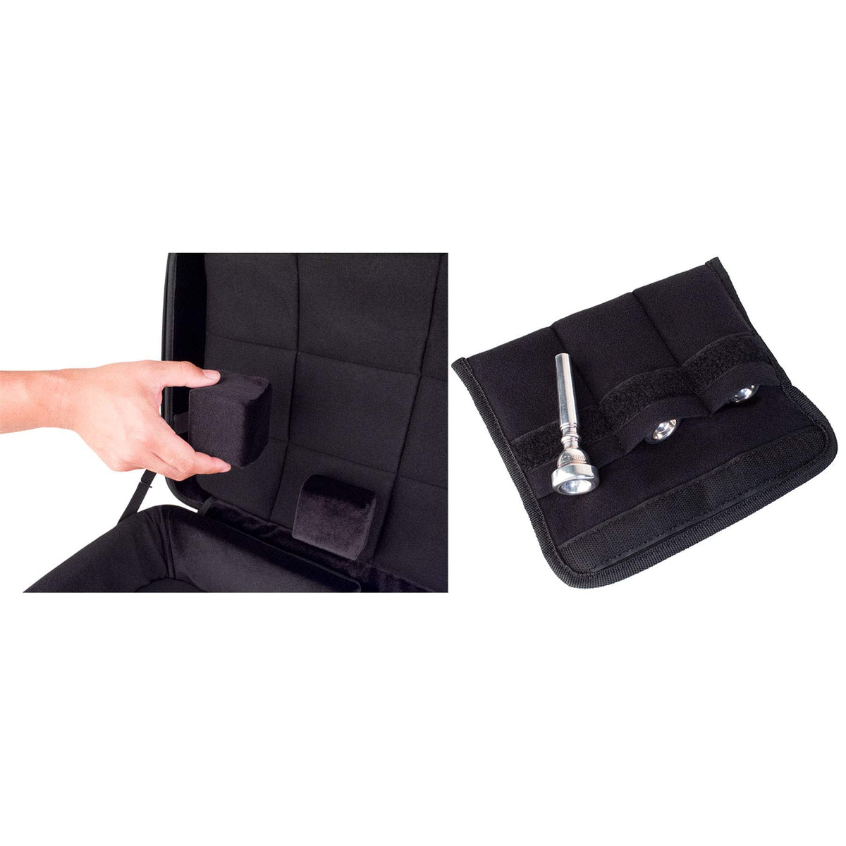 Blue Triple Trumpet Case with Wheels Q69536