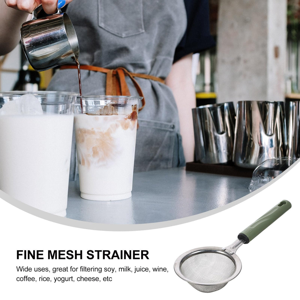 Stainless Steel Food Mesh Strainer with Handle D64088