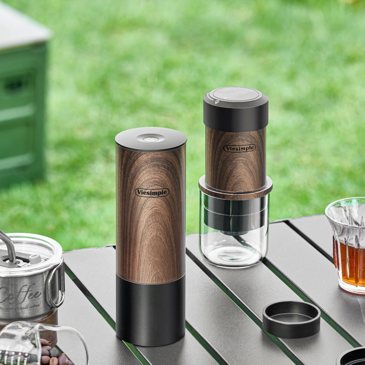 Portable Electric Burr Coffee Grinder, 30 Settings A21677