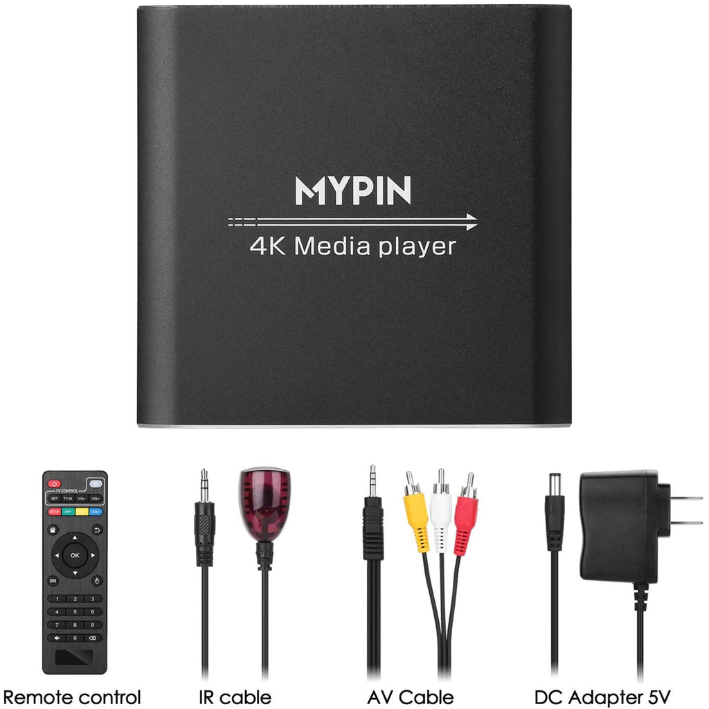 4K Media Player with Remote Control G54196