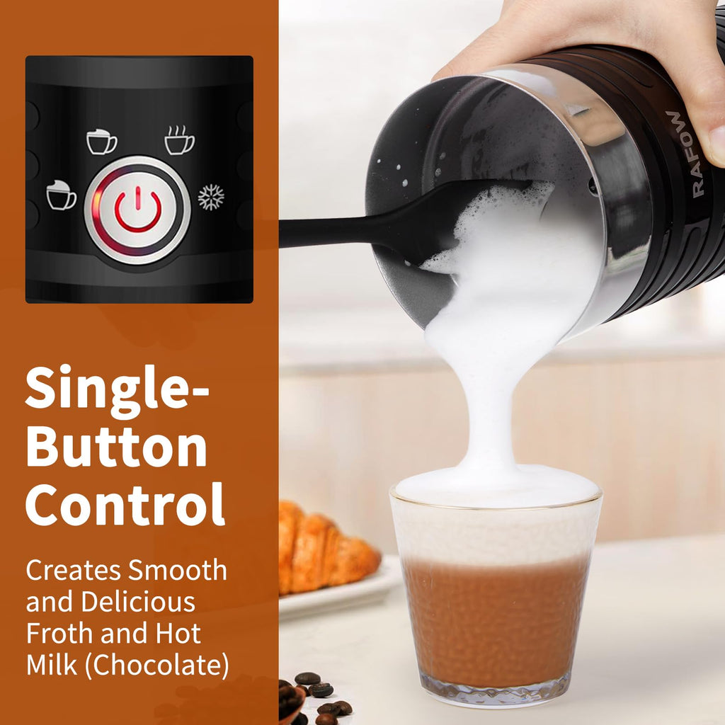 4 In 1 Electric Milk Frother Steamer 350ml Q145732