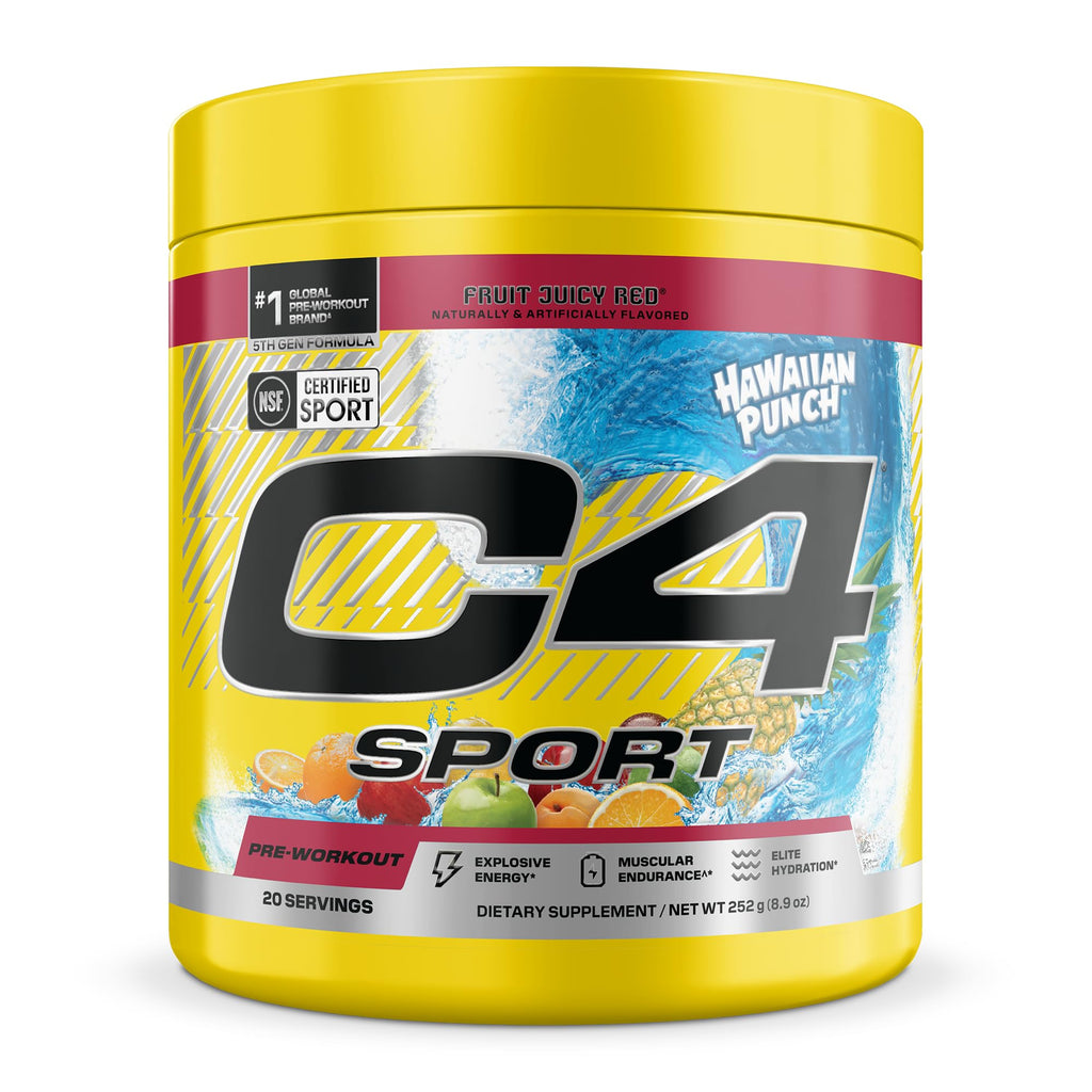 Pre Workout with 200mg Caffeine, 20 Servings U612