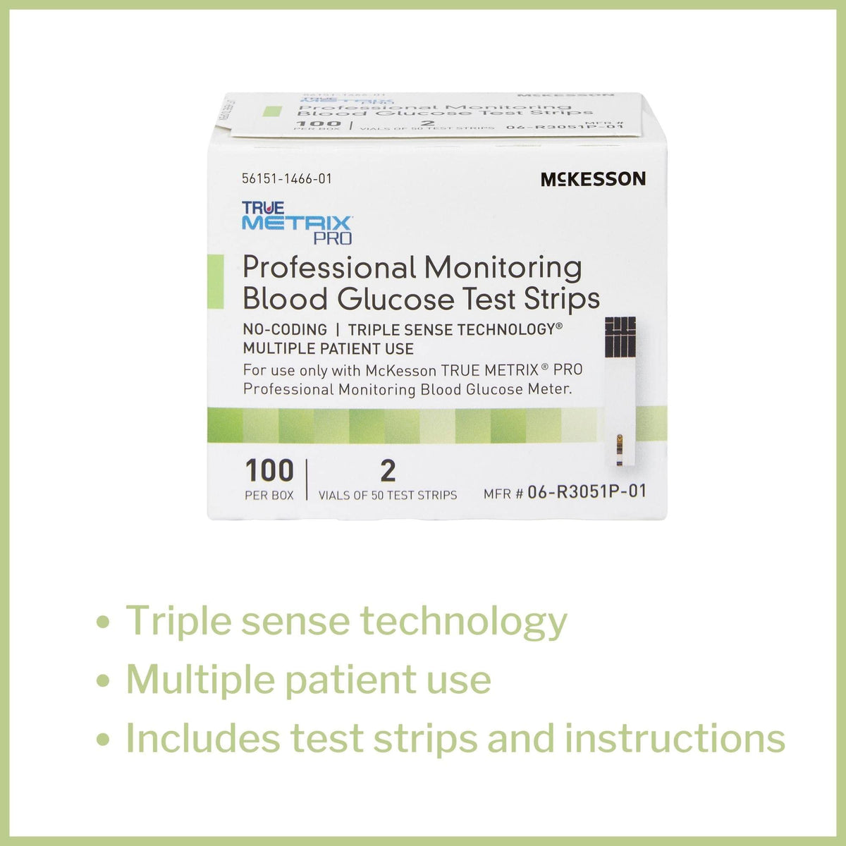 Blood Glucose Test Strips 100 Strips L64899
