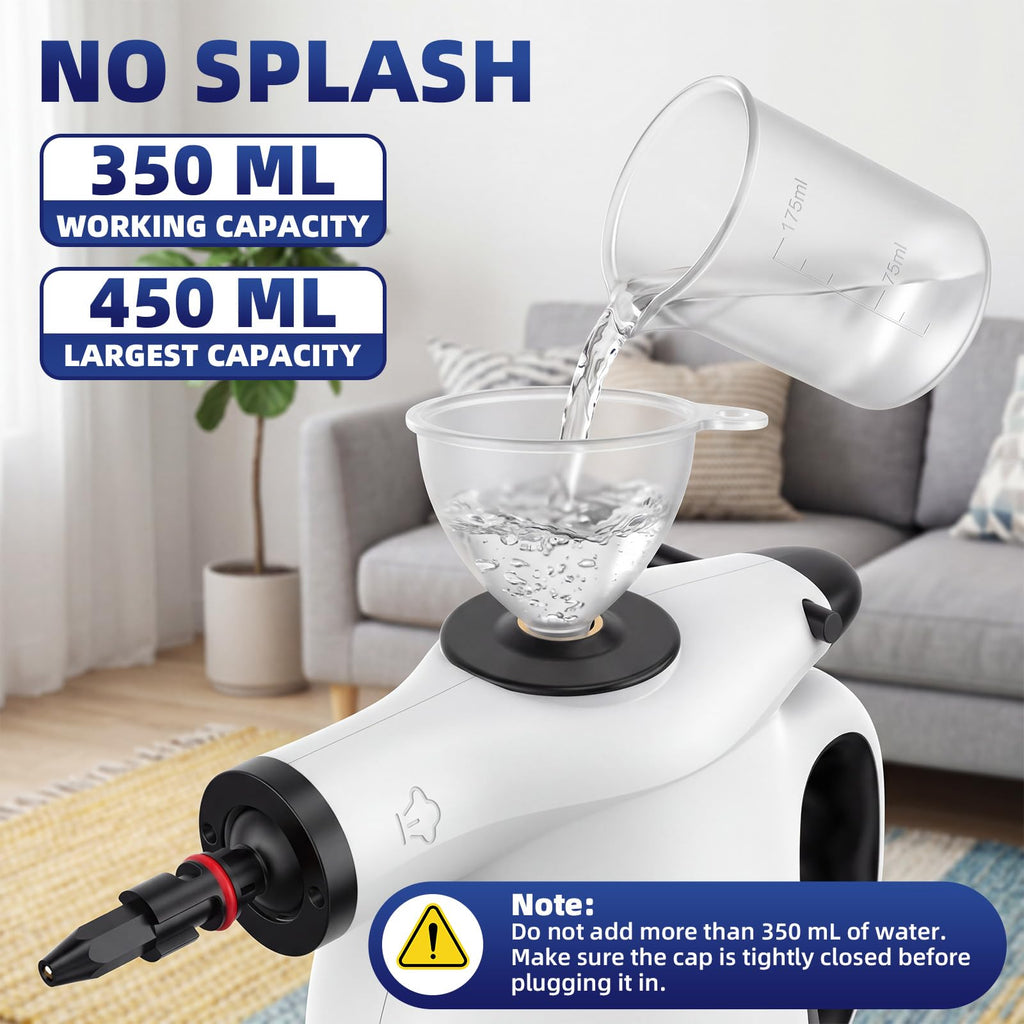 Handheld Steam Cleaner with 11PCS Accessories O25869