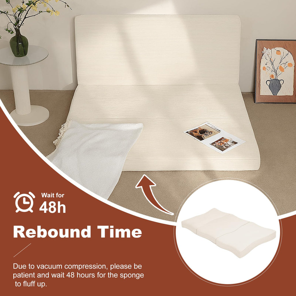 6-Inch Tri-Fold Foldable Mattress Z868384