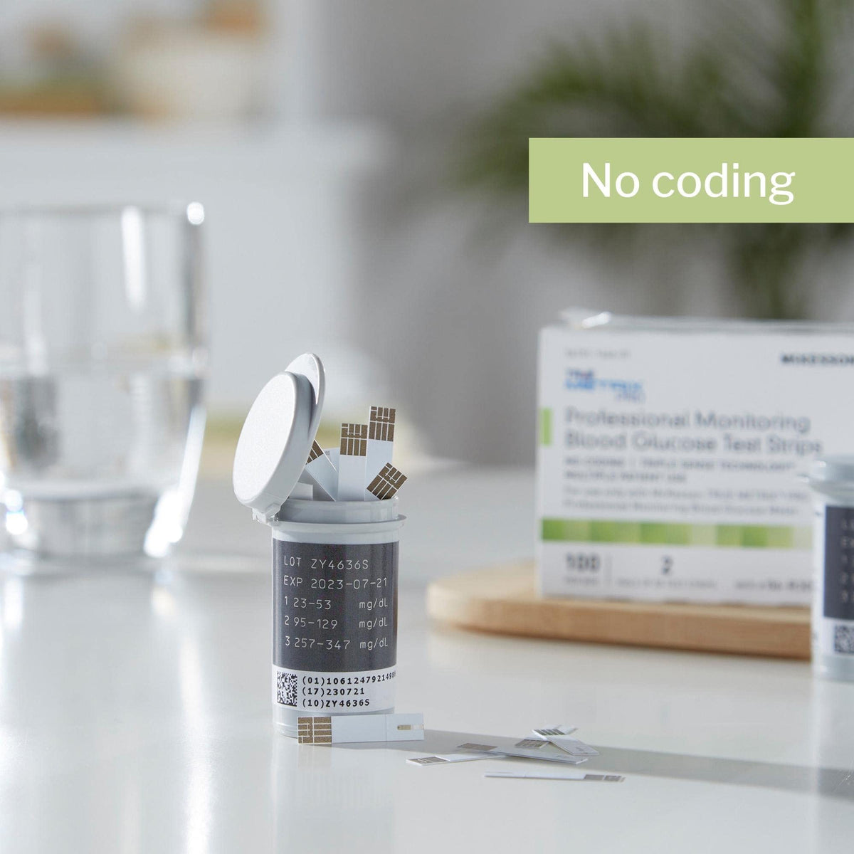 Blood Glucose Test Strips 100 Strips L64899
