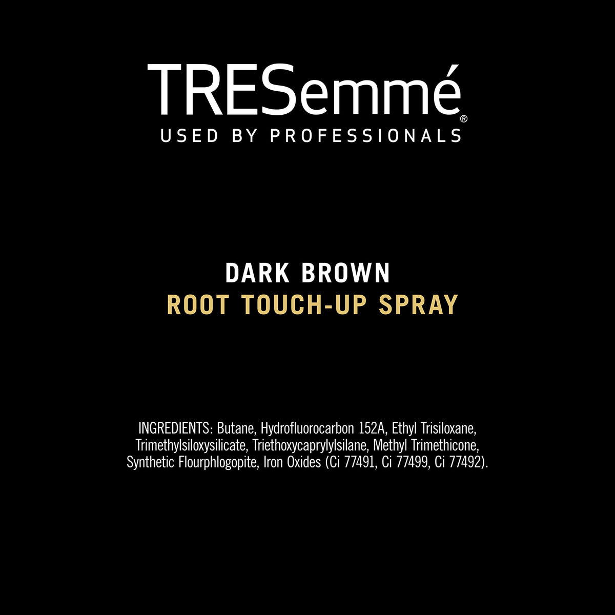Temporary Dark Brown Root Touch-Up Spray 2.5 oz K722