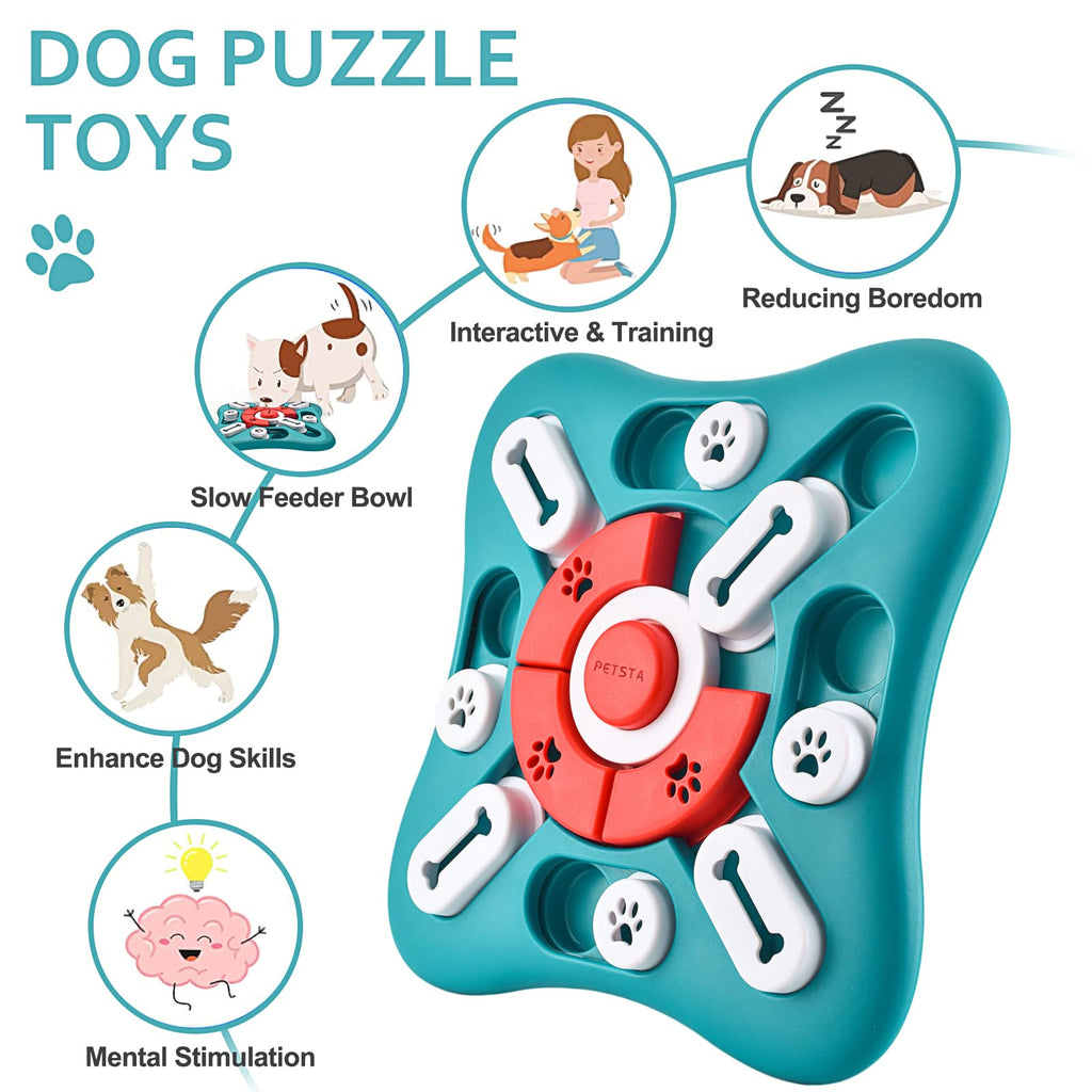 Dog Puzzle Treat Dispensing Toys W729554