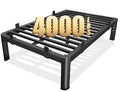 18 Inch Metal King Bed Frame with Steel Support V9695