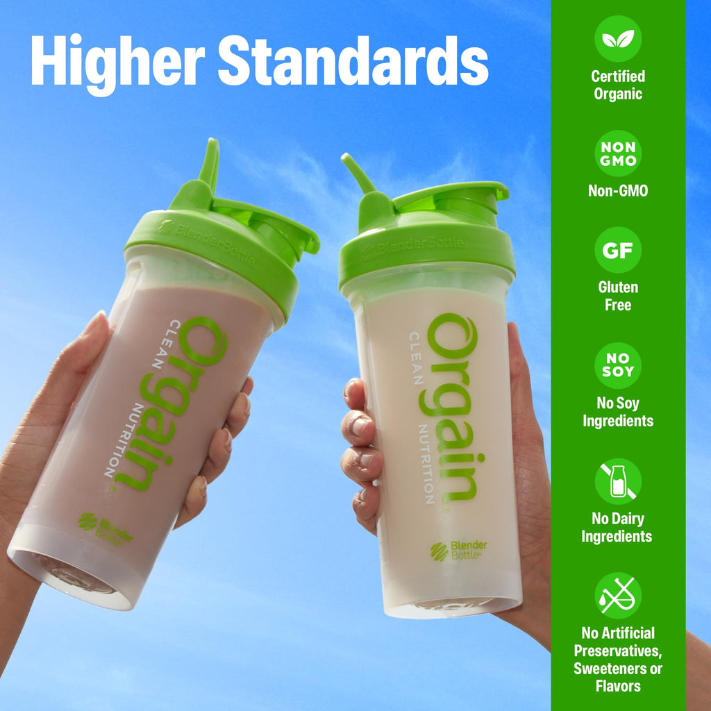 Organic Vegan 30g High Protein Powder Vanilla 2.01 lb I2277