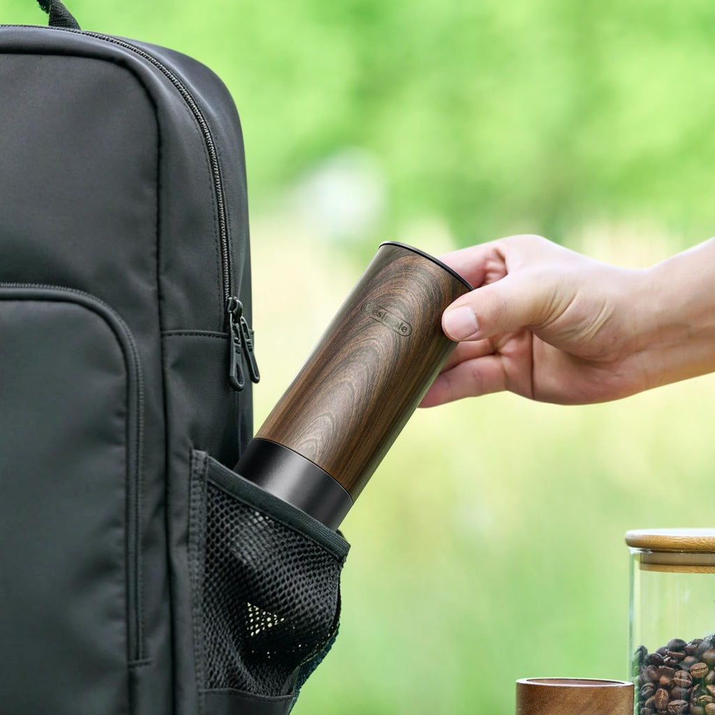 Portable Electric Burr Coffee Grinder, 30 Settings A21677