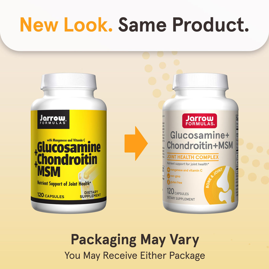 Glucosamine, Chondroitin, and MSM, 120 Capsules V64293