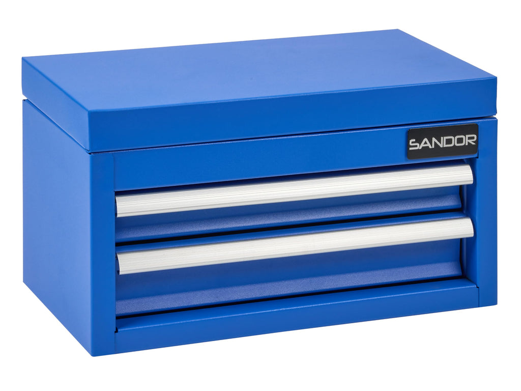 Blue Metal Tool Chest with 2 Drawers T84055