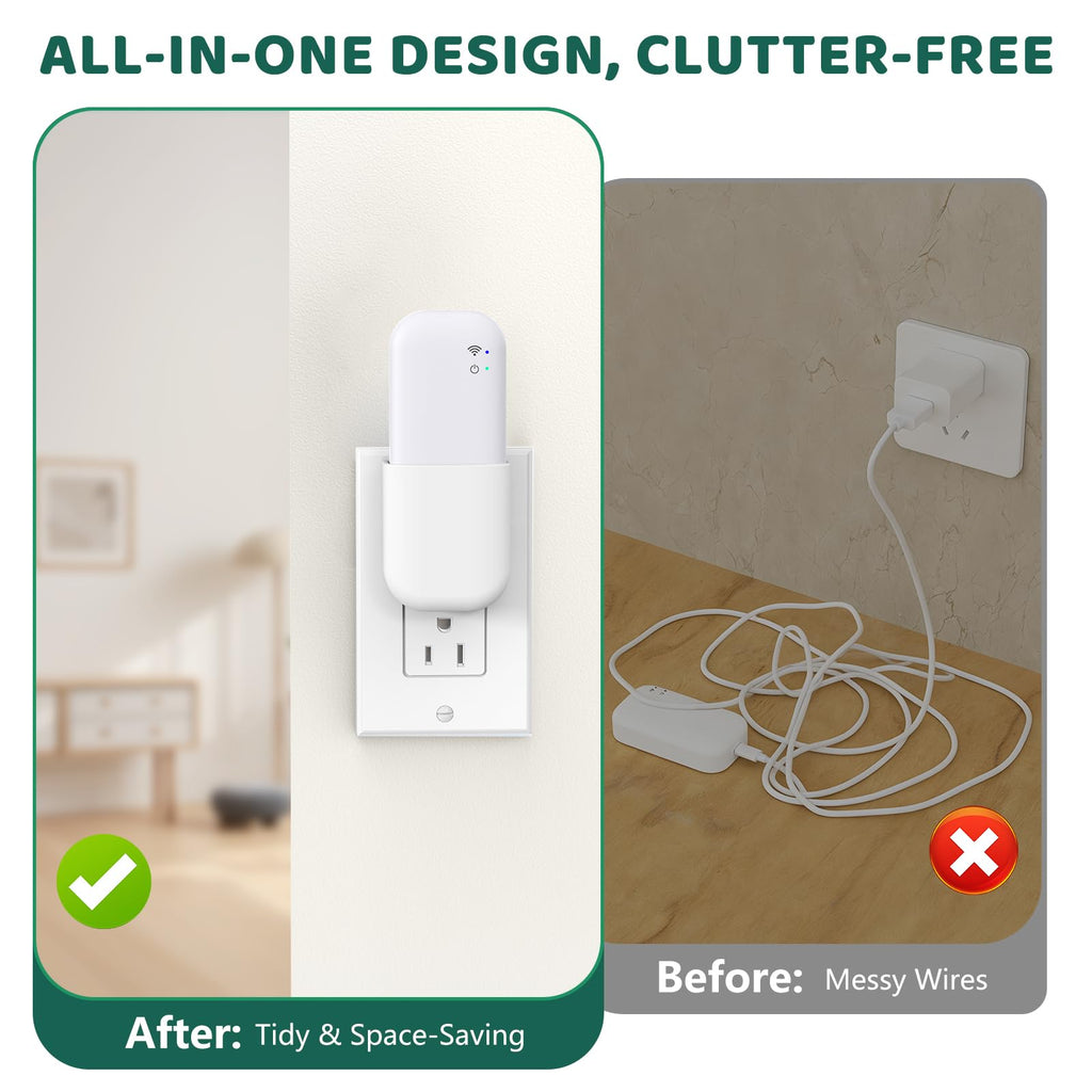 Wall Mount Bracket with Built-in Plug W530139