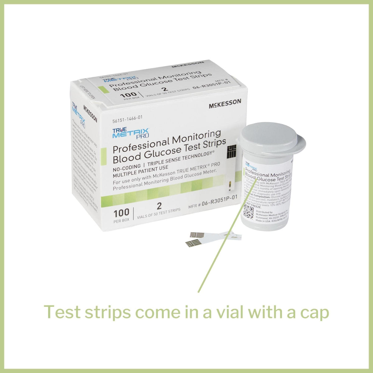 Blood Glucose Test Strips 100 Strips L64899