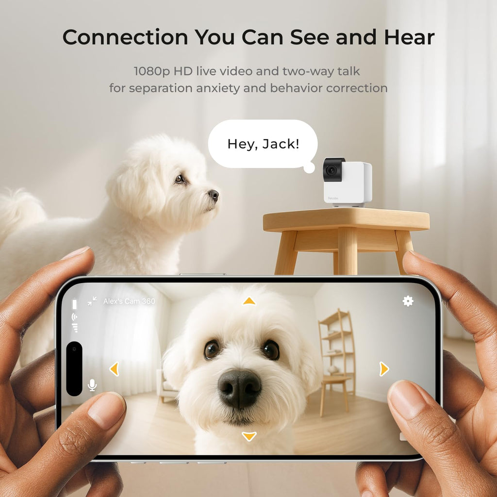 Wi-Fi Pan-Tilt Pet Camera W50093