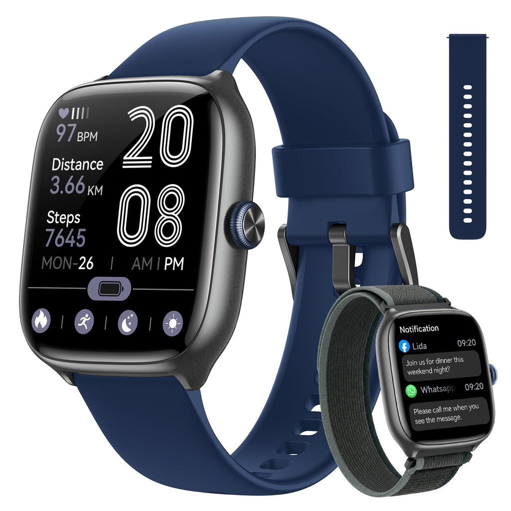 Smart Watch 40mm 3 Bands Deep Blue N11112