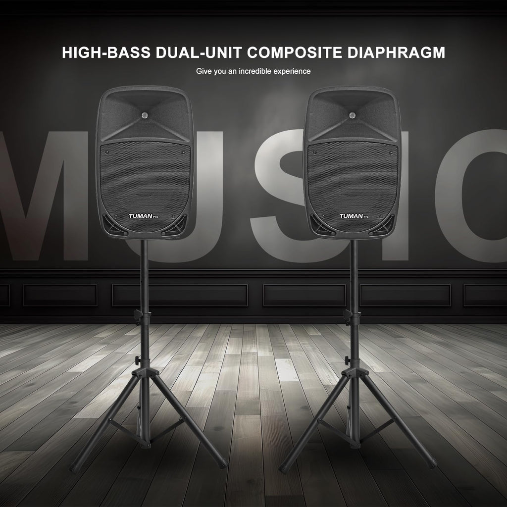 10 Inch 1200W PA Speaker System M447