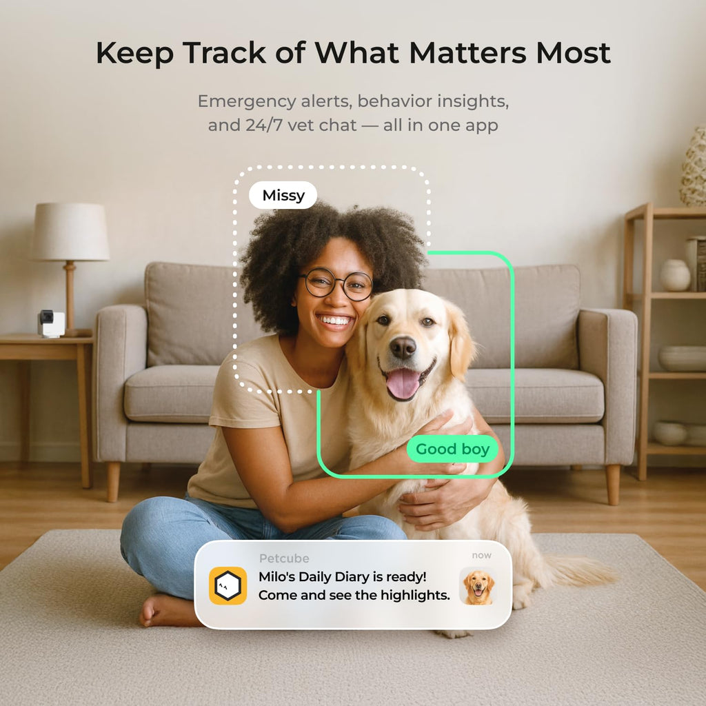 Wi-Fi Pan-Tilt Pet Camera W50093