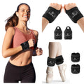 4 lbs Ankle Weights and Wrist Weights Set E97956