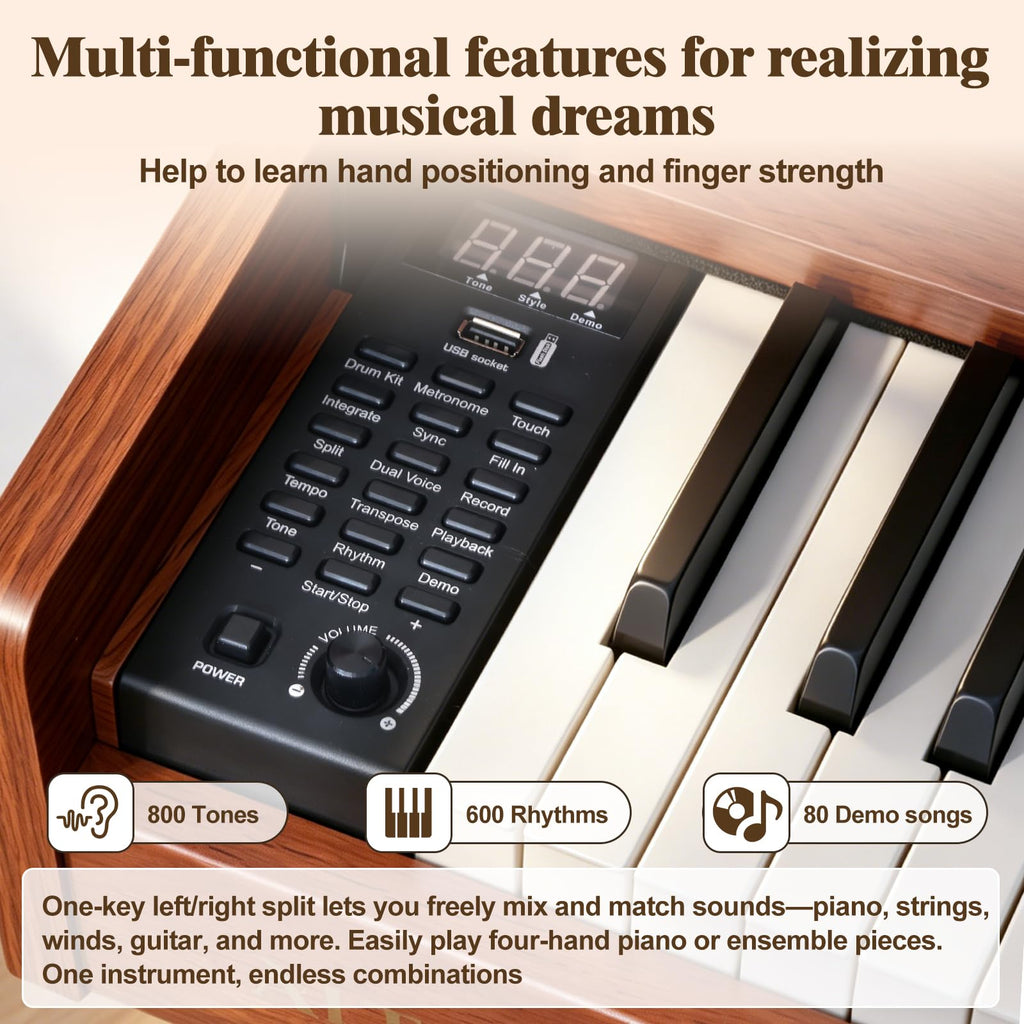 88 Key Weighted Digital Piano L633491