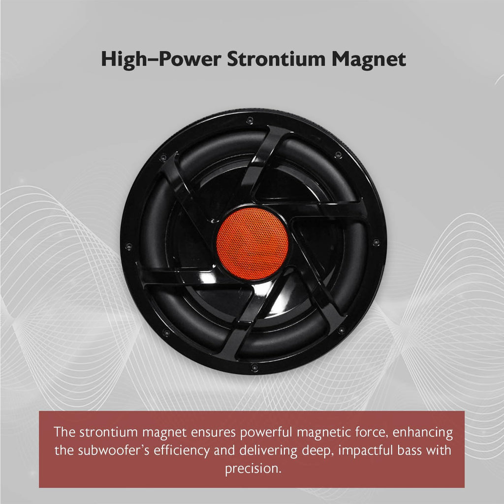 10" Powered Car Subwoofer with Enclosure W53986