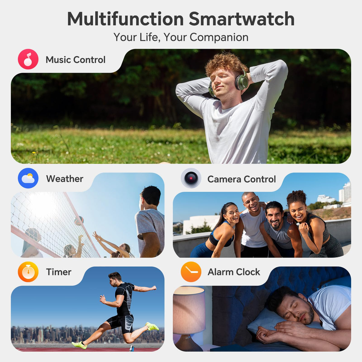 Smart Watch 40mm 3 Bands Deep Blue N11112