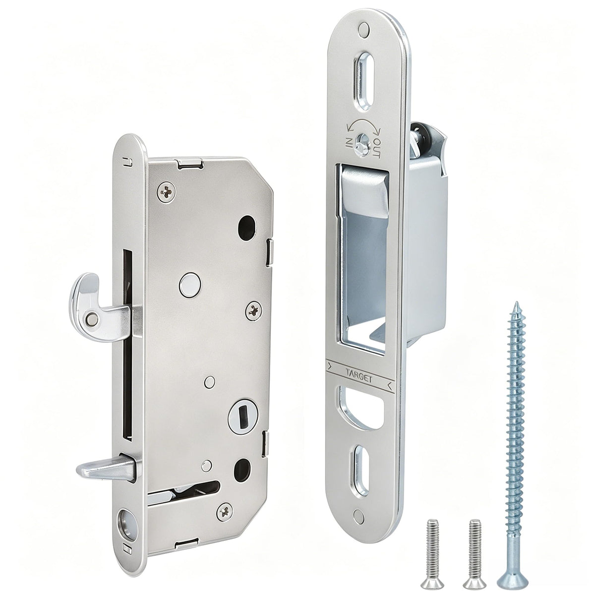 Sliding Patio Door Lock and Receiver Kit Z288874