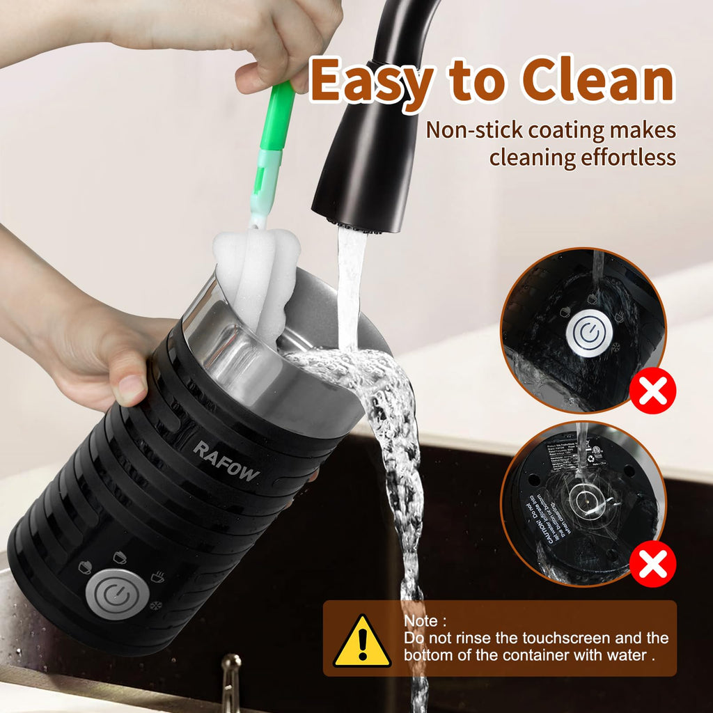 4 In 1 Electric Milk Frother Steamer 350ml Q145732