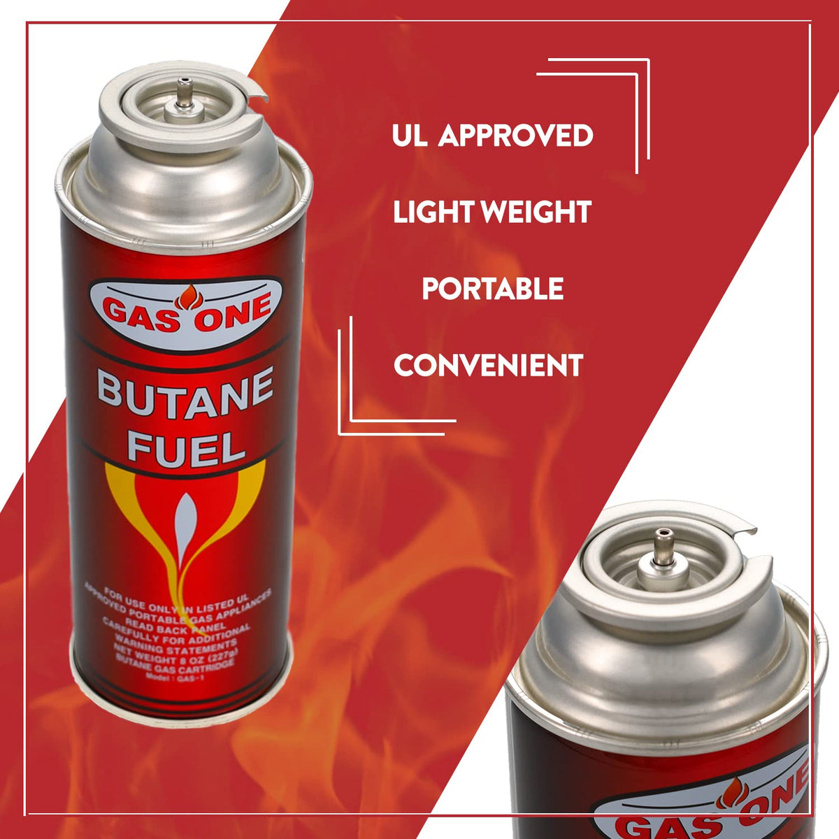 Butane Fuel Canister 12 Pack L492096