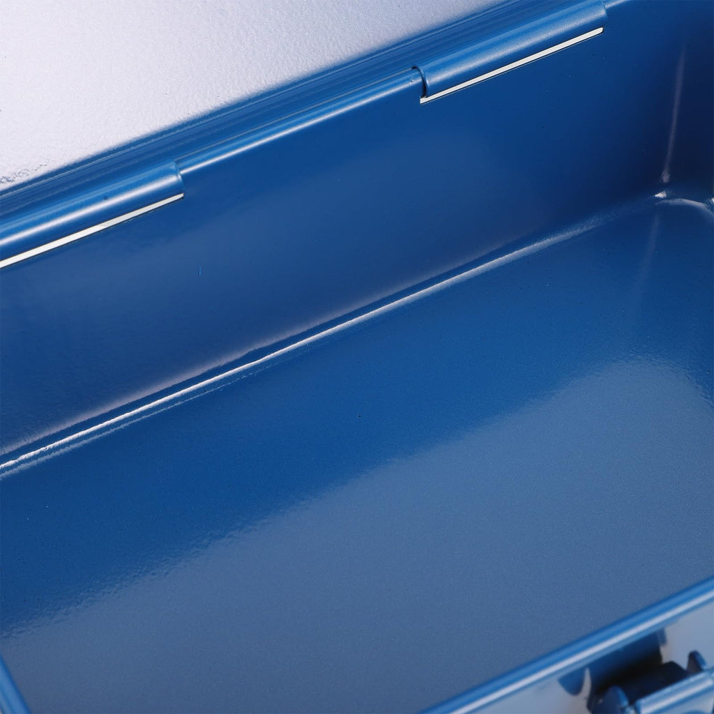 Blue Heavy Duty Portable Iron Toolbox Organizer L516