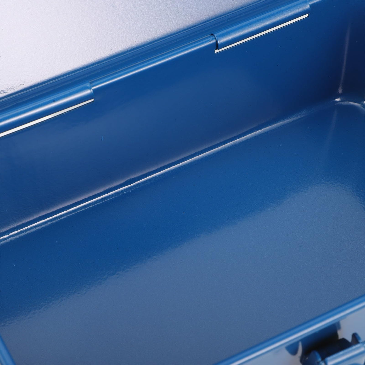 Blue Heavy Duty Portable Iron Toolbox Organizer L516