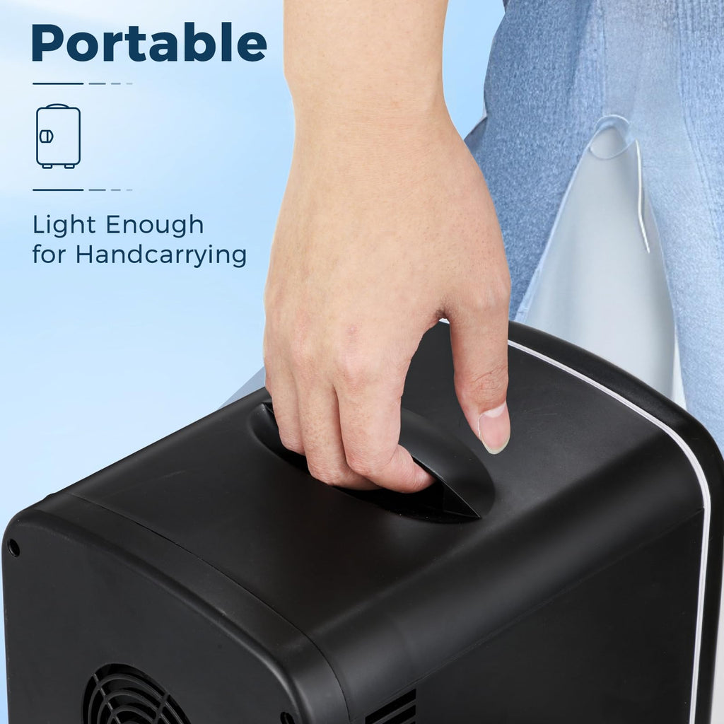 Black 4L Compact Mini Fridge Q769