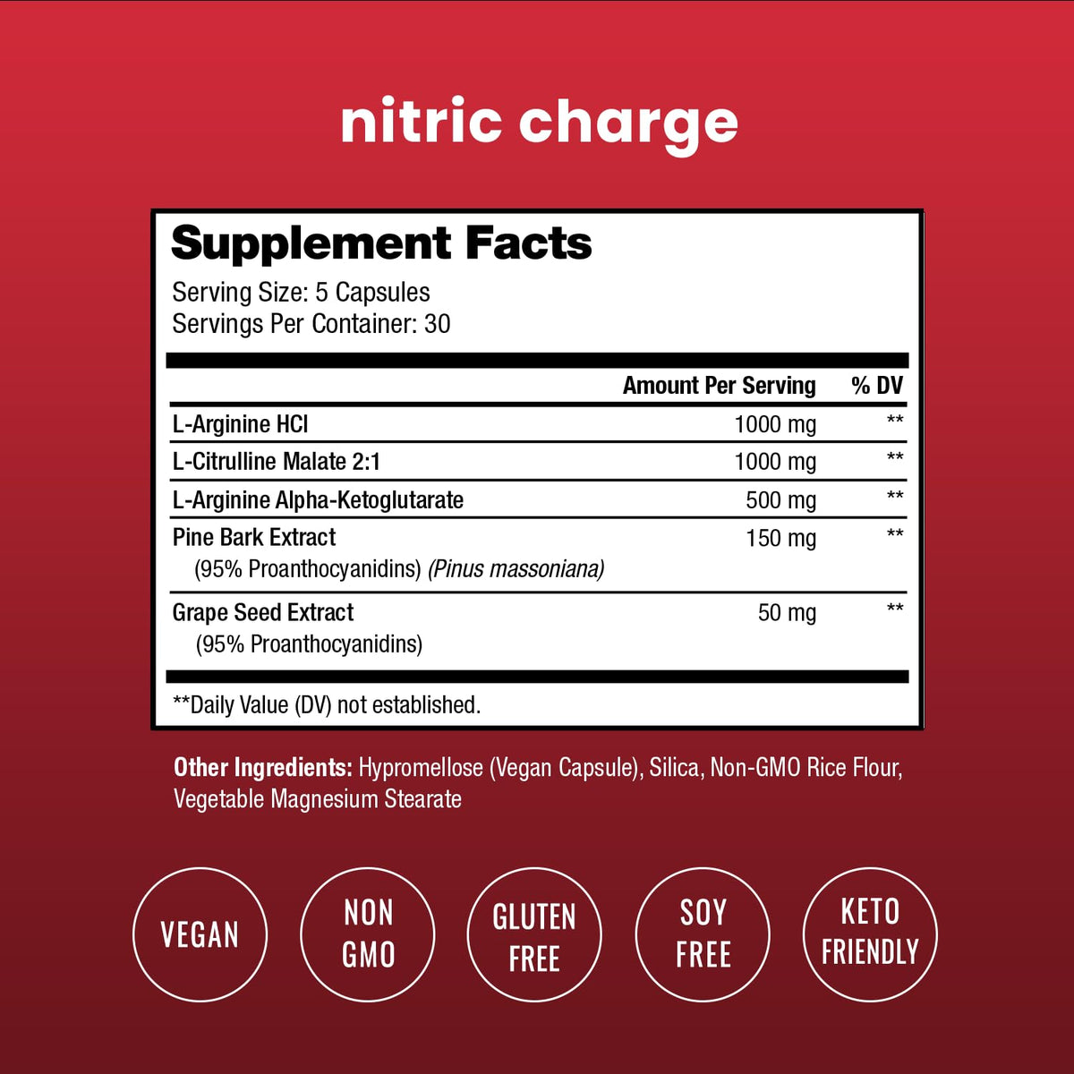 L-Arginine L Citrulline Malate Nitric Oxide Supplement R43193