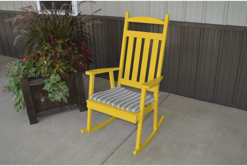 Yellow Pine Porch Rocking Chair L8756