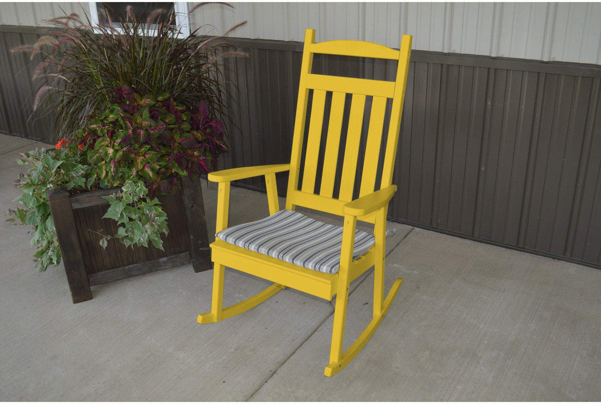 Yellow Pine Porch Rocking Chair L8756