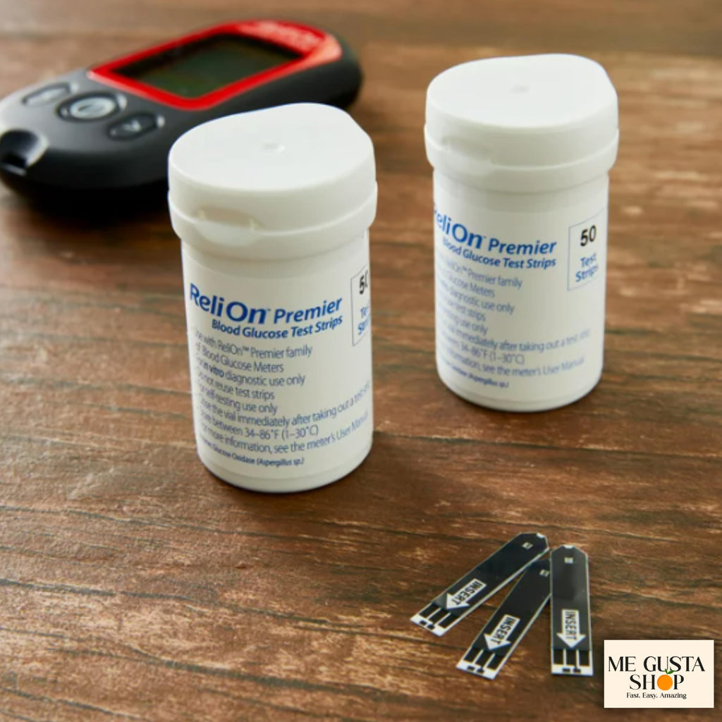Blood Glucose Test Strips 100 Count with Lancets 100 Count I737789