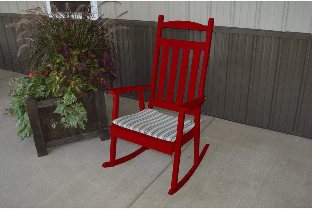 Yellow Pine Porch Rocking Chair L8756