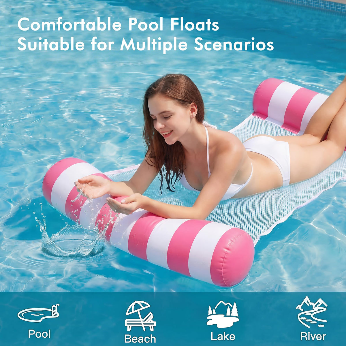 4 Pack Inflatable Pool Floats S14976