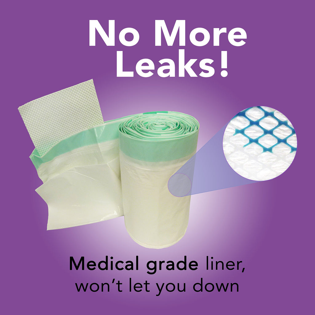 Disposable Commode Liners 60 Count W4295