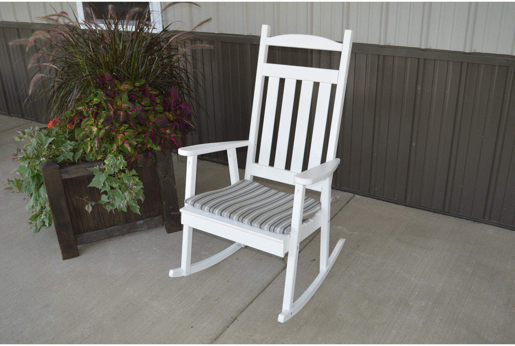 Yellow Pine Porch Rocking Chair L8756