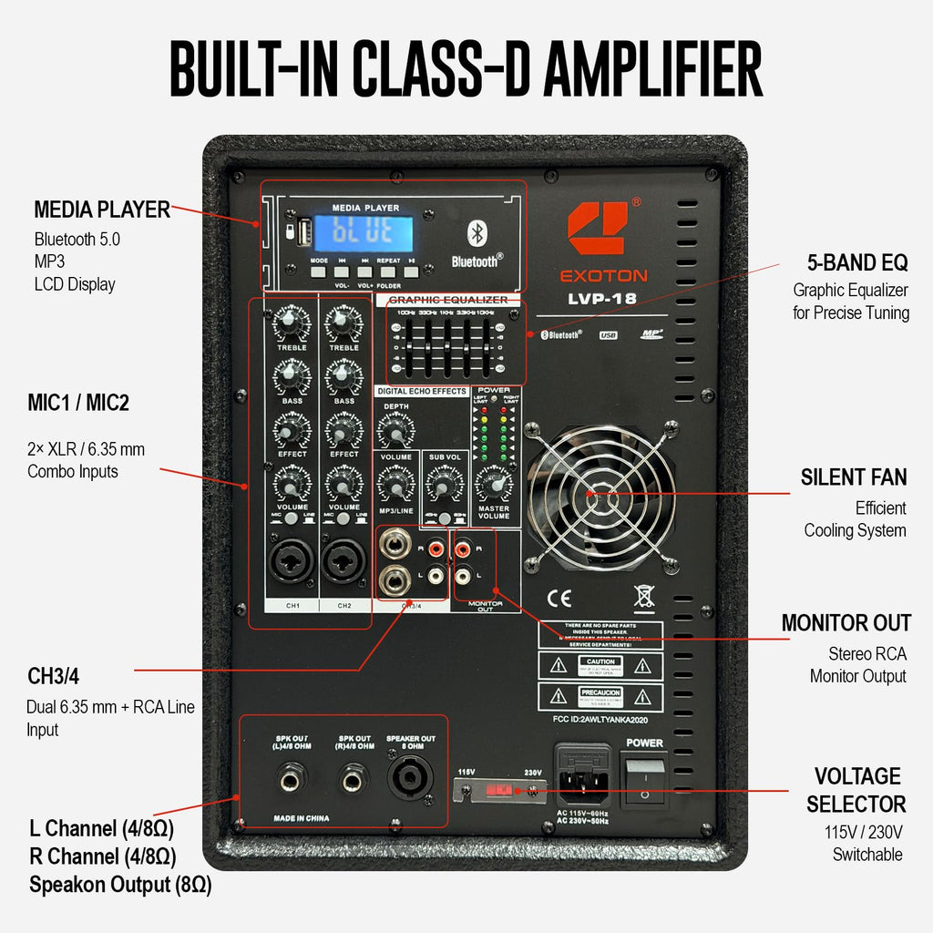8000W Active Line Array PA System I149259