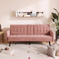 Pink Convertible Sleeper Sofa S61506