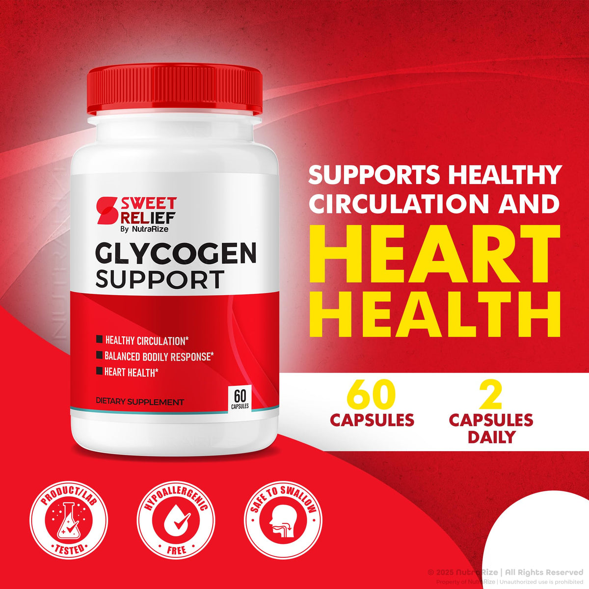 Glycogen Capsules 300 Capsules S340430