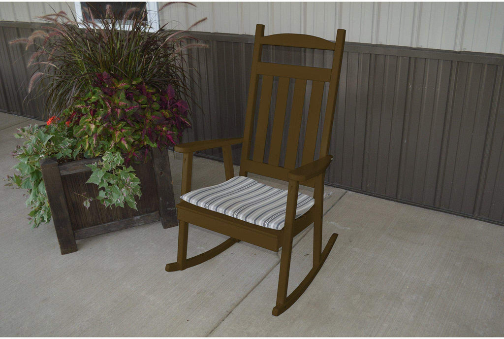 Yellow Pine Porch Rocking Chair L8756