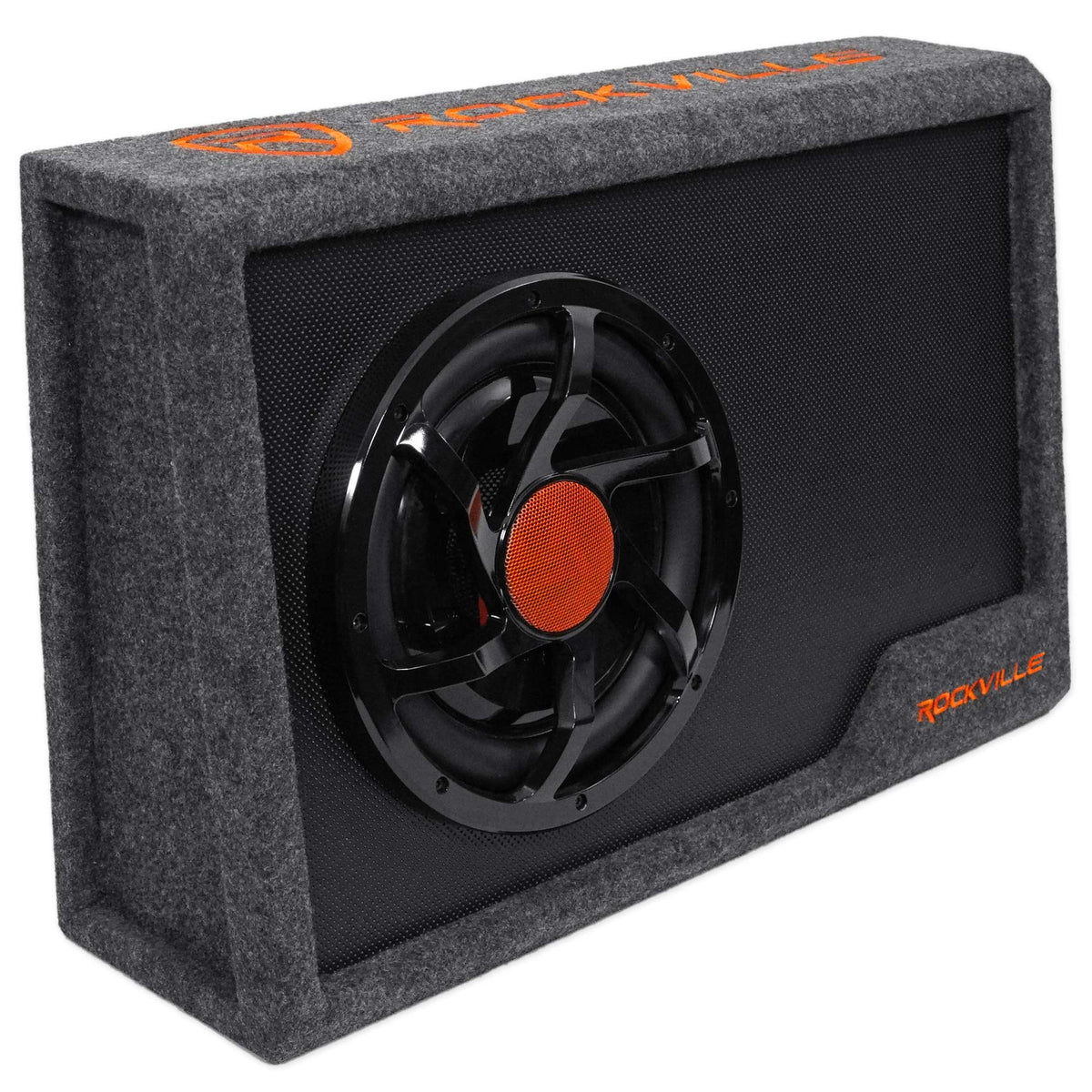 10" Powered Car Subwoofer with Enclosure W53986